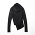 JULIUS 917KNM2-C Black / Cowl Neck Knit Top